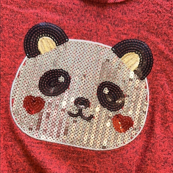 Sequins Panda Outfit (2-Piece Set) - Picture 6 of 15